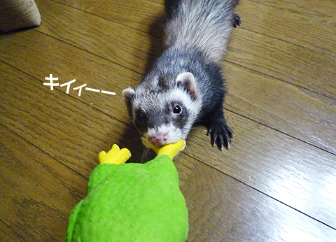 離さないわヨ！